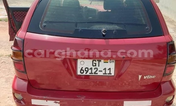 Sayi Na hannu Pontiac Vibe Red Mota in Accra a Greater Accra Sayi Na hannu Pontiac Vibe Red Mota in Accra a Greater Accra