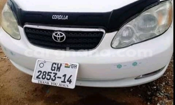 Buy Used Toyota Corolla White Car in Accra in Greater Accra