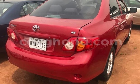 Sayi Na hannu Toyota Corolla Red Mota in Accra a Greater Accra