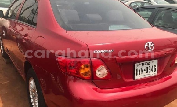 Sayi Na hannu Toyota Corolla Red Mota in Accra a Greater Accra Sayi Na hannu Toyota Corolla Red Mota in Accra a Greater Accra