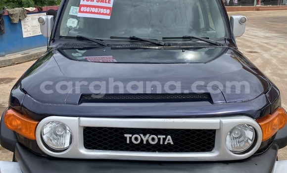Sayi Na hannu Toyota FJ Cruiser Blue Mota in Accra a Greater Accra Sayi Na hannu Toyota FJ Cruiser Blue Mota in Accra a Greater Accra