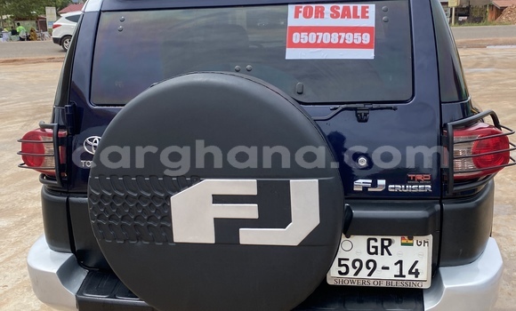 Sayi Na hannu Toyota FJ Cruiser Blue Mota in Accra a Greater Accra Sayi Na hannu Toyota FJ Cruiser Blue Mota in Accra a Greater Accra
