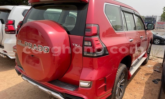 Sayi Na hannu Toyota Land Cruiser Prado Red Mota in Accra a Greater Accra Sayi Na hannu Toyota Land Cruiser Prado Red Mota in Accra a Greater Accra