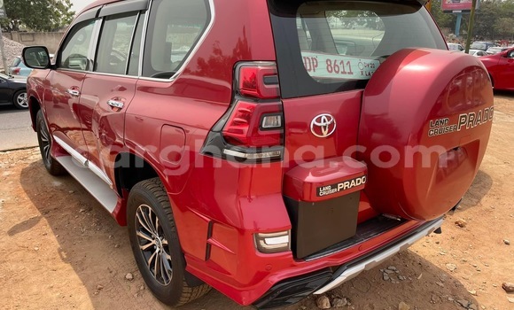 Sayi Na hannu Toyota Land Cruiser Prado Red Mota in Accra a Greater Accra Sayi Na hannu Toyota Land Cruiser Prado Red Mota in Accra a Greater Accra