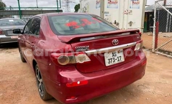 Sayi Na hannu Toyota Corolla Red Mota in Accra a Greater Accra Sayi Na hannu Toyota Corolla Red Mota in Accra a Greater Accra
