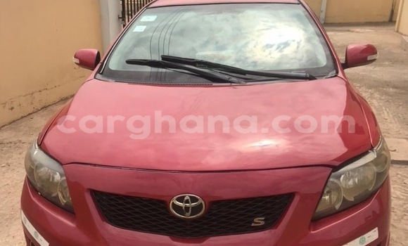 Sayi Na hannu Toyota Corolla Red Mota in Accra a Greater Accra Sayi Na hannu Toyota Corolla Red Mota in Accra a Greater Accra