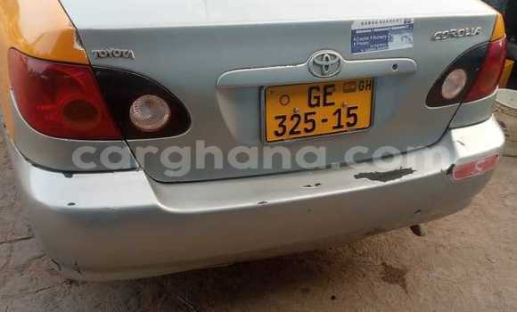 Ra Àlòkù Toyota Corolla Silver Ọkọ̀ in Accra ni Greater Accra Ra Àlòkù Toyota Corolla Silver Ọkọ̀ in Accra ni Greater Accra