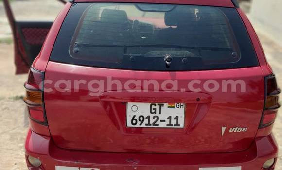 Ra Àlòkù Pontiac Vibe Red Ọkọ̀ in Accra ni Greater Accra Ra Àlòkù Pontiac Vibe Red Ọkọ̀ in Accra ni Greater Accra