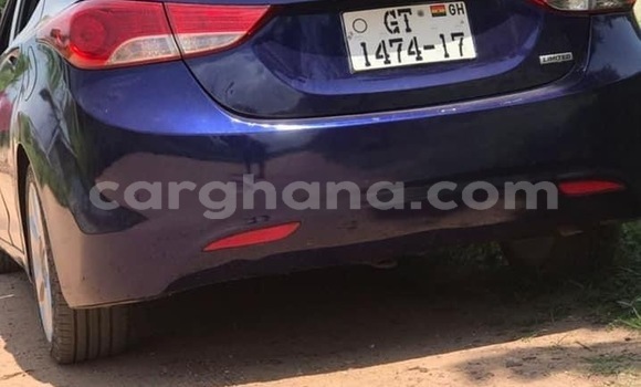 Sayi Na hannu Hyundai Elantra Blue Mota in Accra a Greater Accra Sayi Na hannu Hyundai Elantra Blue Mota in Accra a Greater Accra