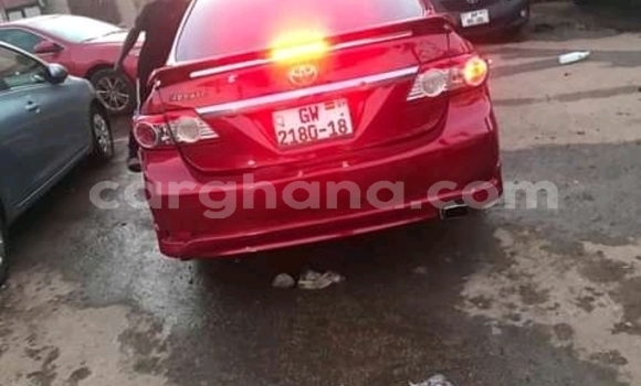 Sayi Na hannu Toyota Corolla Red Mota in Accra a Greater Accra