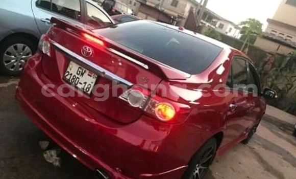 Sayi Na hannu Toyota Corolla Red Mota in Accra a Greater Accra Sayi Na hannu Toyota Corolla Red Mota in Accra a Greater Accra