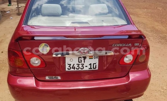 Buy Used Toyota Corolla Red Car in Accra in Greater Accra Buy Used Toyota Corolla Red Car in Accra in Greater Accra