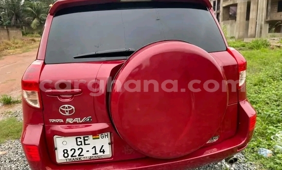 Sayi Na hannu Toyota RAV4 Red Mota in Accra a Greater Accra Sayi Na hannu Toyota RAV4 Red Mota in Accra a Greater Accra