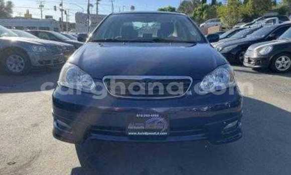 Sayi Na hannu Toyota Corolla Blue Mota in Accra a Greater Accra Sayi Na hannu Toyota Corolla Blue Mota in Accra a Greater Accra