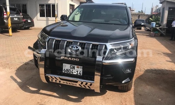 Sayi Na hannu Toyota Land Cruiser Prado Black Mota in Accra a Greater Accra Sayi Na hannu Toyota Land Cruiser Prado Black Mota in Accra a Greater Accra