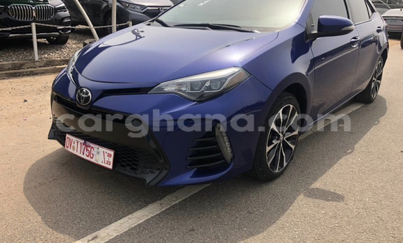 Sayi Na hannu Toyota Corolla Blue Mota in Accra a Greater Accra