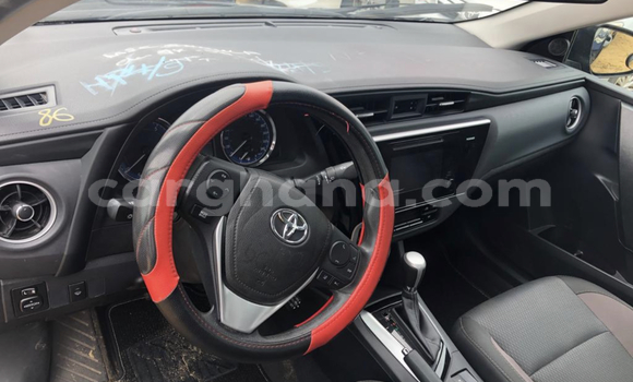 Sayi Na hannu Toyota Corolla Black Mota in Accra a Greater Accra Sayi Na hannu Toyota Corolla Black Mota in Accra a Greater Accra