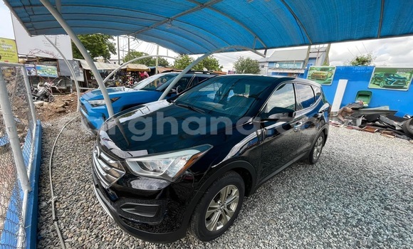Sayi Na hannu Hyundai Santa Fe Black Mota in Accra a Greater Accra Sayi Na hannu Hyundai Santa Fe Black Mota in Accra a Greater Accra