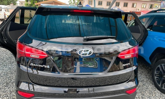 Sayi Na hannu Hyundai Santa Fe Black Mota in Accra a Greater Accra Sayi Na hannu Hyundai Santa Fe Black Mota in Accra a Greater Accra