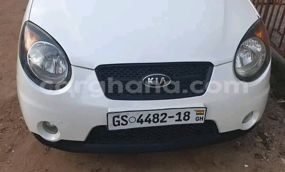 Sayi Na hannu Kia Picanto White Mota in Accra a Greater Accra Sayi Na hannu Kia Picanto White Mota in Accra a Greater Accra