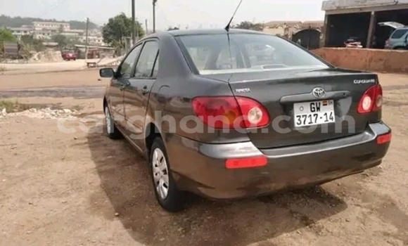 Sayi Na hannu Toyota Corolla Azurfa Mota in Sekondi–Takoradi Metropolitan a Yamma Sayi Na hannu Toyota Corolla Azurfa Mota in Sekondi–Takoradi Metropolitan a Yamma