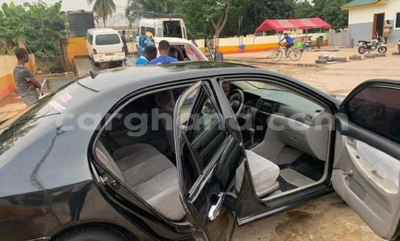 Sayi Na hannu Toyota Corolla Black Mota in Tema a Greater Accra Sayi Na hannu Toyota Corolla Black Mota in Tema a Greater Accra