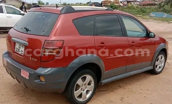 Ra Àlòkù Pontiac Vibe Red Ọkọ̀ in Sekondi–Takoradi Metropolitan ni Oorun