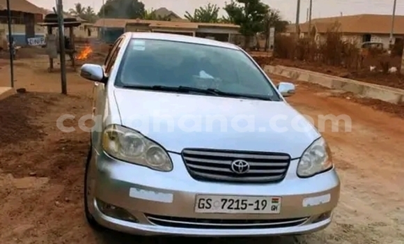 Sayi Na hannu Toyota Corolla Azurfa Mota in Accra a Greater Accra Sayi Na hannu Toyota Corolla Azurfa Mota in Accra a Greater Accra