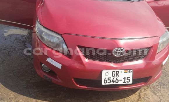 Buy Used Toyota Corolla Red Car in Accra in Greater Accra