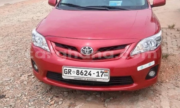 Sayi Na hannu Toyota Corolla Red Mota in Accra a Greater Accra Sayi Na hannu Toyota Corolla Red Mota in Accra a Greater Accra