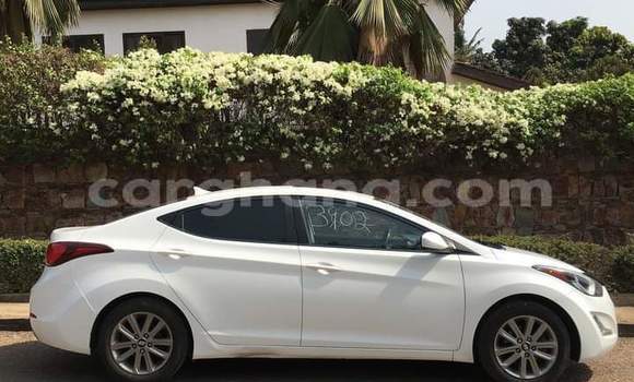 Sayi Na hannu Hyundai Elantra White Mota in Accra a Greater Accra Sayi Na hannu Hyundai Elantra White Mota in Accra a Greater Accra