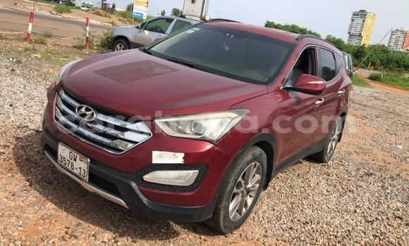 Sayi Na hannu Hyundai Santa Fe Brown Mota in Accra a Greater Accra