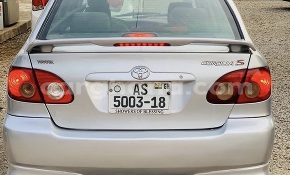Sayi Na hannu Toyota Corolla Azurfa Mota in Accra a Greater Accra Sayi Na hannu Toyota Corolla Azurfa Mota in Accra a Greater Accra