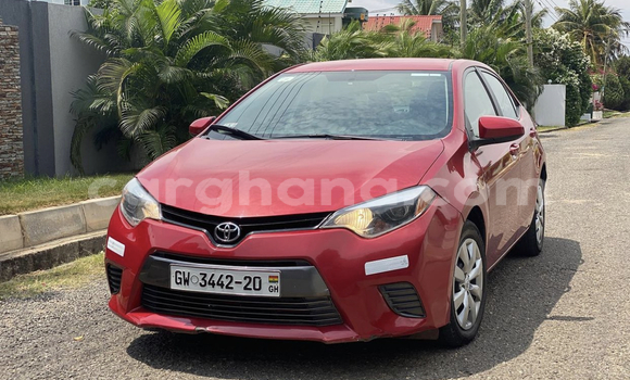 Sayi Na hannu Toyota Corolla Red Mota in Accra a Greater Accra