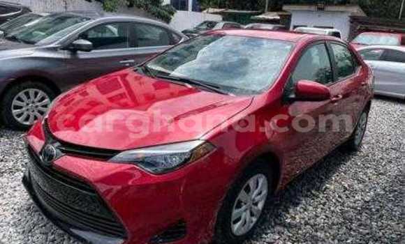 Sayi Na hannu Toyota Corolla Red Mota in Accra a Greater Accra