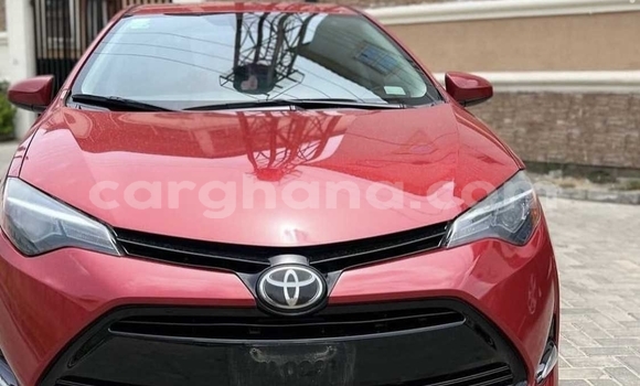 Sayi Na hannu Toyota Corolla Red Mota in Accra a Greater Accra