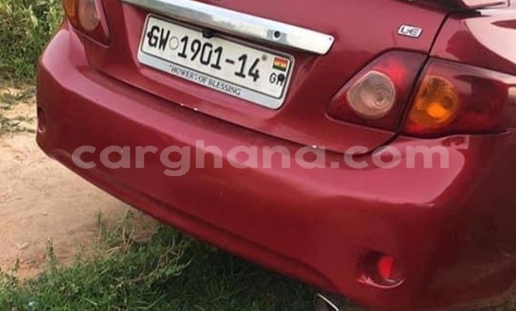Sayi Na hannu Toyota Corolla Red Mota in Accra a Greater Accra Sayi Na hannu Toyota Corolla Red Mota in Accra a Greater Accra