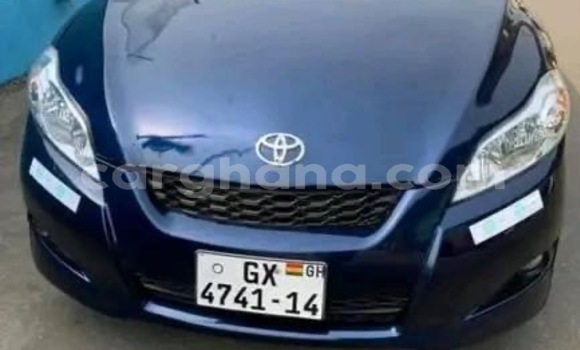 Sayi Na hannu Toyota Matrix Blue Mota in Accra a Greater Accra Sayi Na hannu Toyota Matrix Blue Mota in Accra a Greater Accra