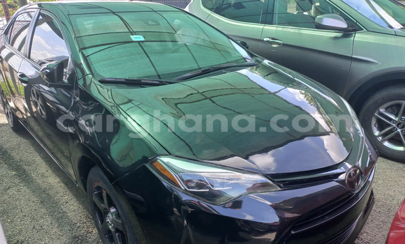 Sayi Na hannu Toyota Corolla Black Mota in Accra a Greater Accra Sayi Na hannu Toyota Corolla Black Mota in Accra a Greater Accra