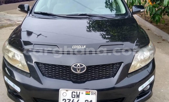 Sayi Na hannu Toyota Corolla Black Mota in Accra a Greater Accra Sayi Na hannu Toyota Corolla Black Mota in Accra a Greater Accra