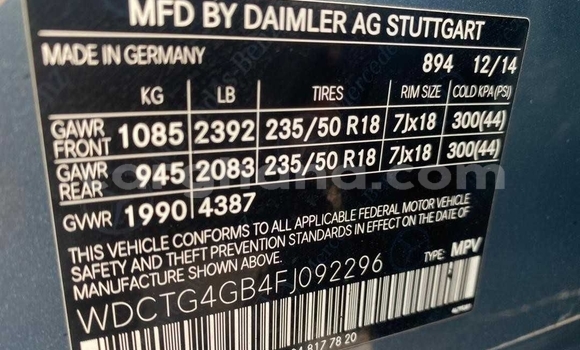 Sayi Na hannu Mercedes‒Benz GLA-klasse Blue Mota in Accra a Greater Accra Sayi Na hannu Mercedes‒Benz GLA-klasse Blue Mota in Accra a Greater Accra