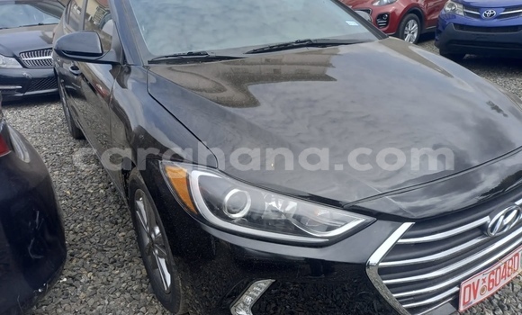 Sayi Na hannu Hyundai Elantra Black Mota in Accra a Greater Accra