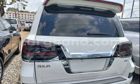 Sayi Na hannu Toyota Land Cruiser White Mota in Accra a Greater Accra Sayi Na hannu Toyota Land Cruiser White Mota in Accra a Greater Accra