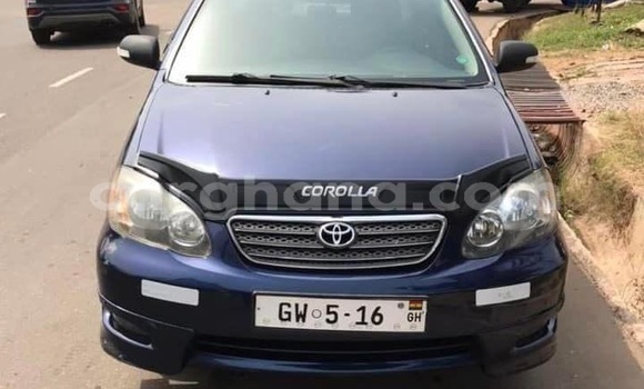 Buy Used Toyota Corolla Blue Car in Accra in Greater Accra