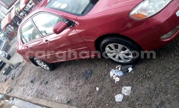 Ra Àlòkù Toyota Corolla Red Ọkọ̀ in Accra ni Greater Accra Ra Àlòkù Toyota Corolla Red Ọkọ̀ in Accra ni Greater Accra