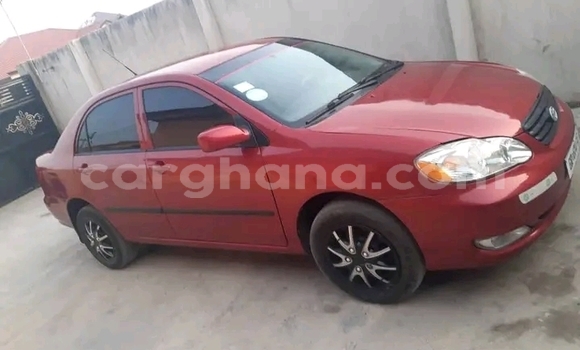 Ra Àlòkù Toyota Corolla Red Ọkọ̀ in Accra ni Greater Accra Ra Àlòkù Toyota Corolla Red Ọkọ̀ in Accra ni Greater Accra
