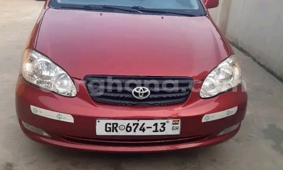 Ra Àlòkù Toyota Corolla Red Ọkọ̀ in Accra ni Greater Accra Ra Àlòkù Toyota Corolla Red Ọkọ̀ in Accra ni Greater Accra