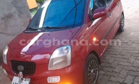 Ra Àlòkù Kia Morning Red Ọkọ̀ in Accra ni Greater Accra