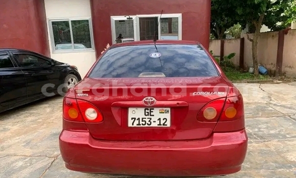 Ra Àlòkù Toyota Corolla Red Ọkọ̀ in Accra ni Greater Accra Ra Àlòkù Toyota Corolla Red Ọkọ̀ in Accra ni Greater Accra