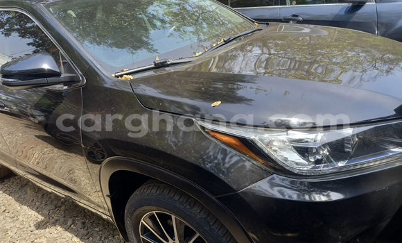 Sayi Na hannu Toyota Highlander Black Mota in Accra a Greater Accra Sayi Na hannu Toyota Highlander Black Mota in Accra a Greater Accra